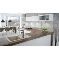 Granitový dřez s odkapávačem ANDANTE 780, do skříňky šíře 60 cm (2)