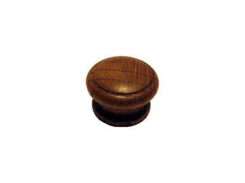 nábytková úchytka (knobka) dřevěná lakovaná s metrickým závitem, knopka 51