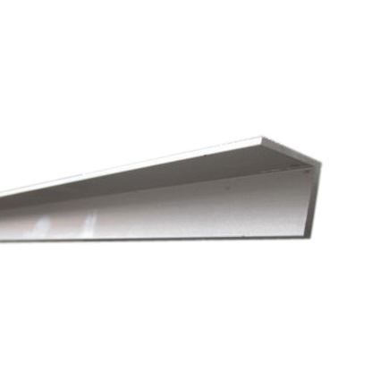 hliníkový profil v metráži, povrch elox, tvar "L" - pravidelný úhelník, prodej po 1 metru