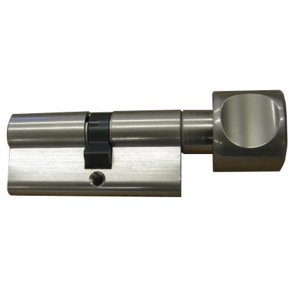 stavebná cylindrická vložka EURO PLUS s gombíkom, 35 + 30 (gombík), 2. trieda bezpečnosti, 3 kľúče