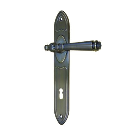 mosadzné kovanie na vnútorné dvere, retro kľučka TRADITION, staromosadz (bronz)