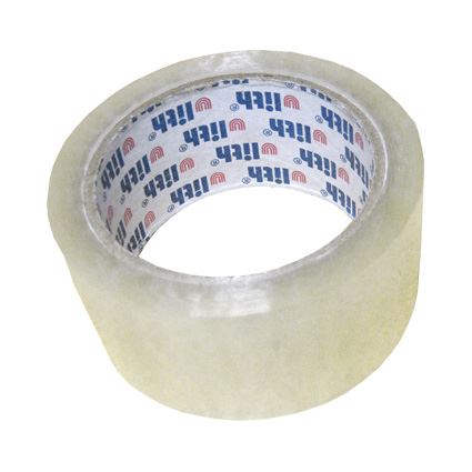 jednostranná lepiaca baliaca PP páska ULITH, UV stabilný, 48mm, dĺžka 66m, transparentná
