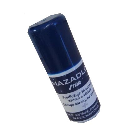 přípravek k mazání vložek a rozmrazování zámků, mazadlo STAR, sprey, 30 ml