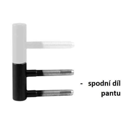 pant, závěs na obložky, spodní díl, 117-02-00, 80/10 SD 22/M7