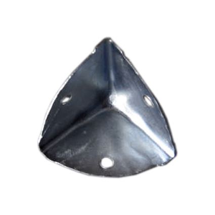 kovová ochrana rohů beden, dřevěných konstrukcí 3D, 36x36x36mm