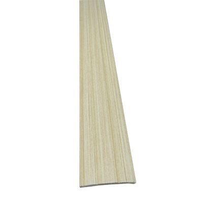 podlahový přechodový profil samolepící, hliník s PVC folií dřevo, šíře 38mm