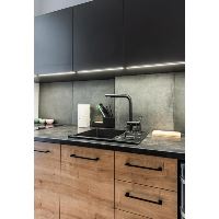 Granitový dřez s odkapávačem KRONOS 580, do skříňky šíře 50 cm (3)