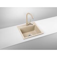 Granitový jednodřez bez odkapávače ZORBA 440, do skříňky šíře 45 cm (3)