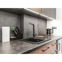 Granitový dřez s odkapávačem KRONOS 580, do skříňky šíře 50 cm (2)