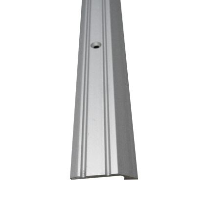 podlahový ukončovací profil na priskrutkovanie, eloxovaný hliník, šírka 30mm, na medzeru 4mm