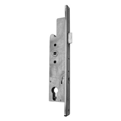 zadlabací dveřní zámek na vložku Sobinco 8601-U22-30, úzký do plastových vchodových dveří