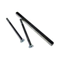 prodloužení k bezpečnostní klice A4, A7 klika-klika, 67-80mm, bronz F4