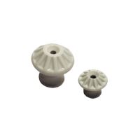 nábytková retro úchytka, porcelánová knobka 3380,1, průměr 36 a 25mm
