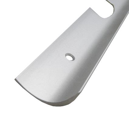 boční hliníková lišta ke spojení a zakončení kuchyňské pracovní desky tl. 28mm